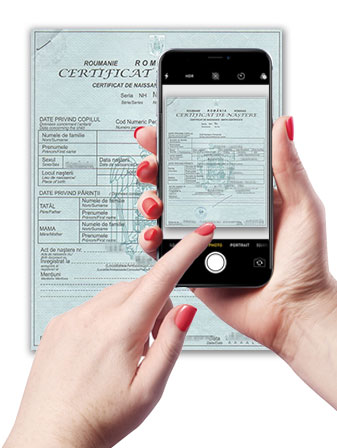 Escanear un documento con el móvil